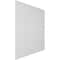 Ekena Millwork 94H x 3/8T Adjustable PVC Slat Wall Panel Kit w/ 1W Slats, Unfinished contains 42 Slats SWP84X94X0375UN - alternate 5